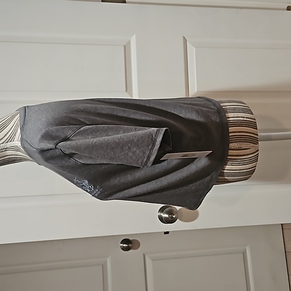 BEVERLY HILLS POLO CLUB Women Embroidered Logo Short Sleeve Crop Top Size S - Picture 5 of 8